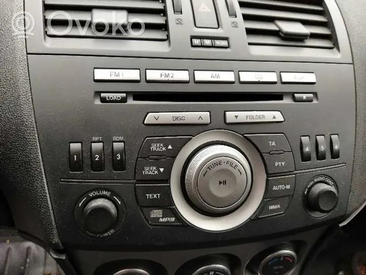 Mazda 3 Panel / Radioodtwarzacz CD/DVD/GPS BDA466AR0B