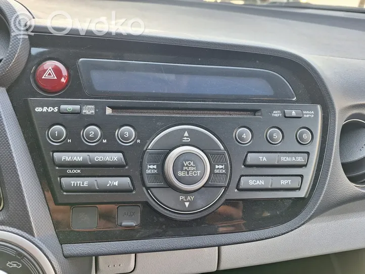 Honda Insight Radio/CD/DVD/GPS-pääyksikkö 39100TM8G02
