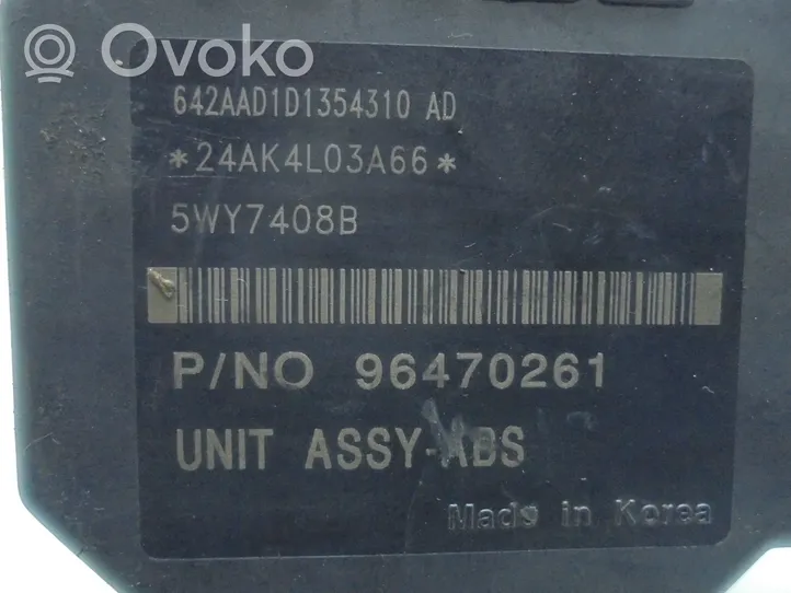 Daewoo Kalos ABS valdymo blokas 5WY7408B