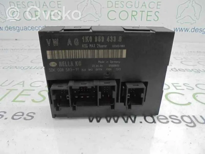 Volkswagen Golf V Centralina/modulo chiusura centralizzata portiere 1K0959433AJ