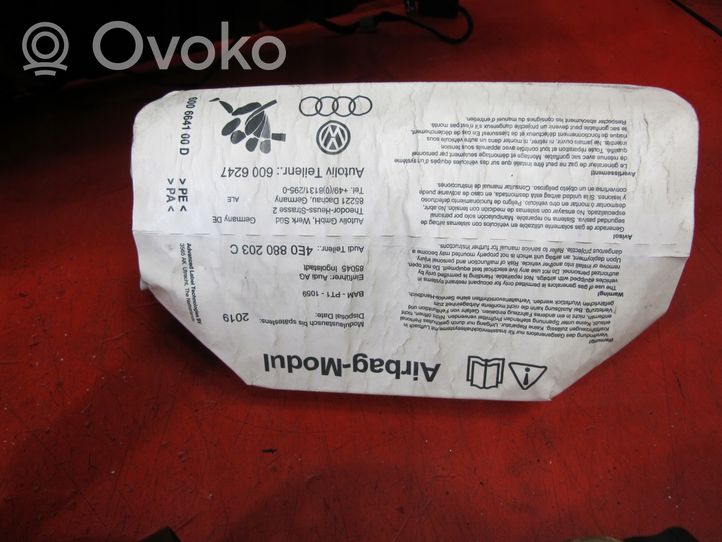 Audi A8 S8 D3 4E Kit airbag avec panneau 4E0880201BD