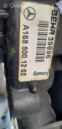 Mercedes-Benz A W168 Jäähdyttimen lauhdutin A1685001202