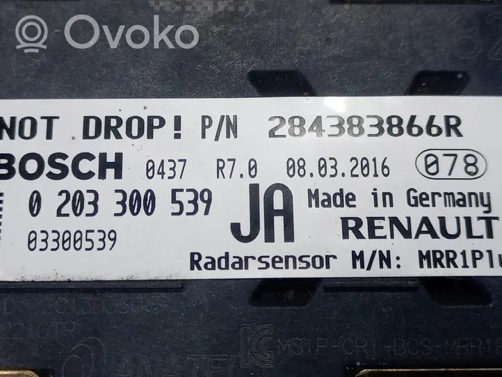 Renault Kadjar Distronic-anturi, tutka 284383866R
