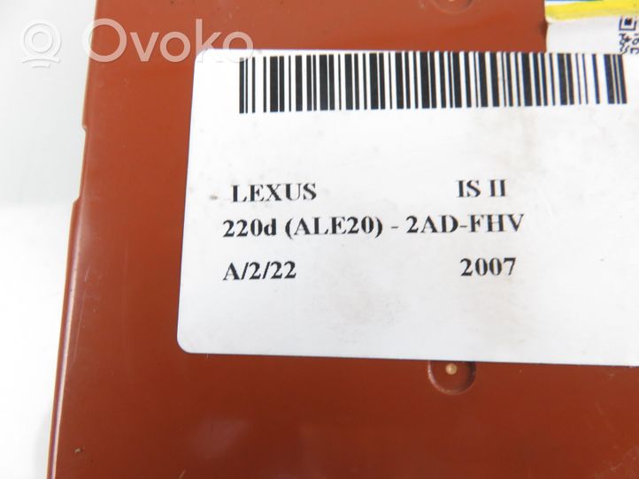 Lexus IS 220D-250-350 Sterownik / Moduł komfortu 1776006320