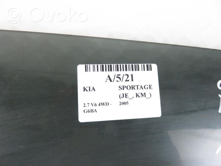 KIA Sportage Rear door window glass 