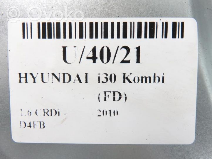 Hyundai i30 Elektryczny podnośnik szyby drzwi tylnych 834502R000FD