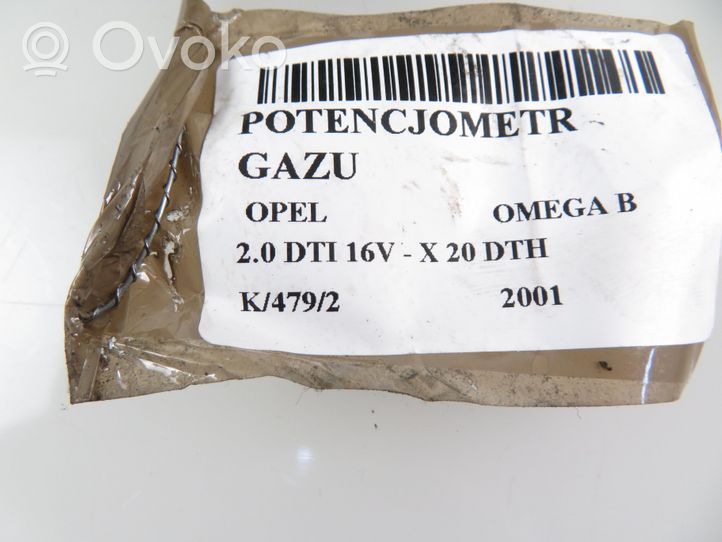 Opel Omega B2 Pedał gazu / przyspieszenia 09129106