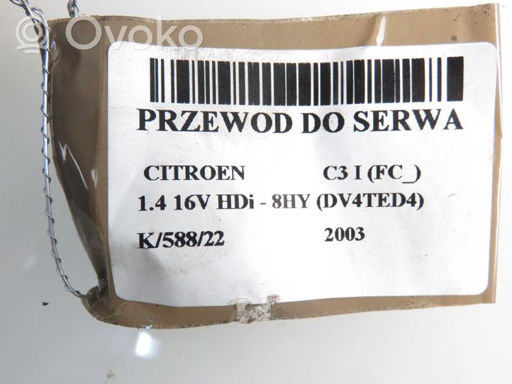 Citroen C3 Przewód / Wąż podciśnienia 