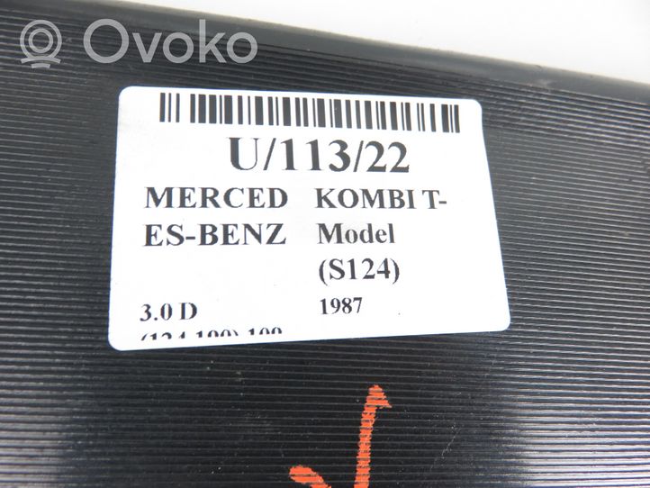 Mercedes-Benz E W124 Manguera/tubo de la dirección hidráulica 
