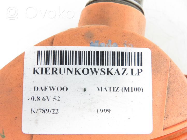 Daewoo Matiz Priekinis posūkio žibintas 