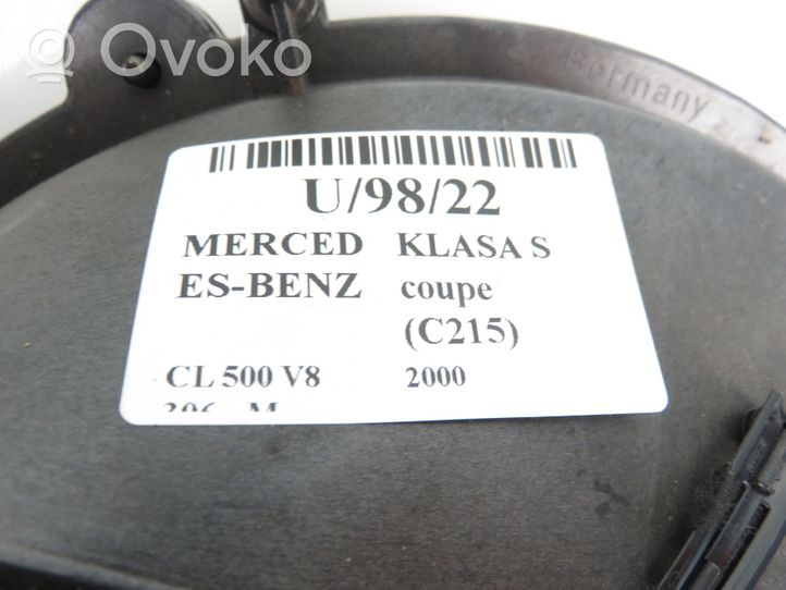 Mercedes-Benz CL C215 Subwoofer-bassokaiutin 