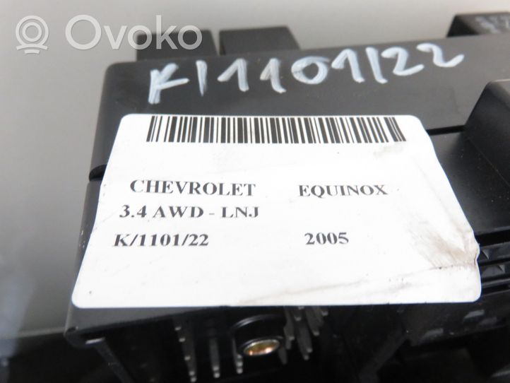 Chevrolet Equinox Korin keskiosan ohjainlaite 