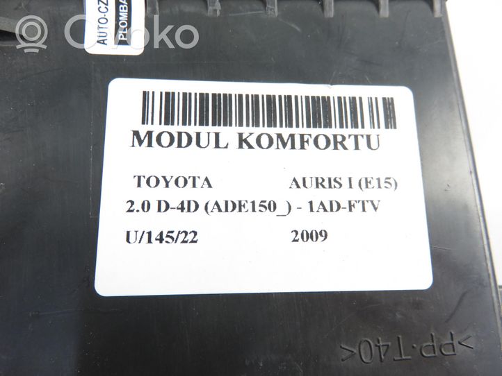 Toyota Auris 150 Moduł / Sterownik klimatyzacji MB1776003703