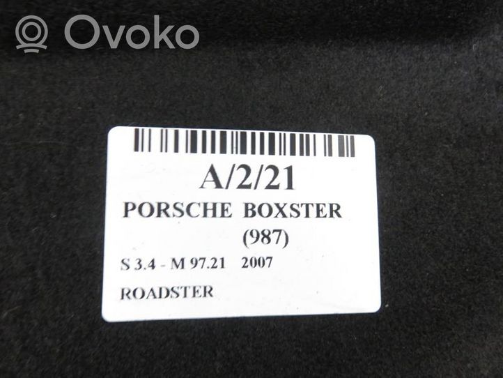 Porsche Boxster 987 Tavaratilan pohjan tekstiilimatto 
