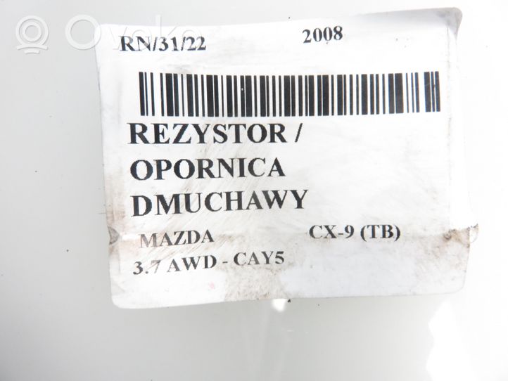 Mazda CX-9 Rezystor / Opornik dmuchawy nawiewu 