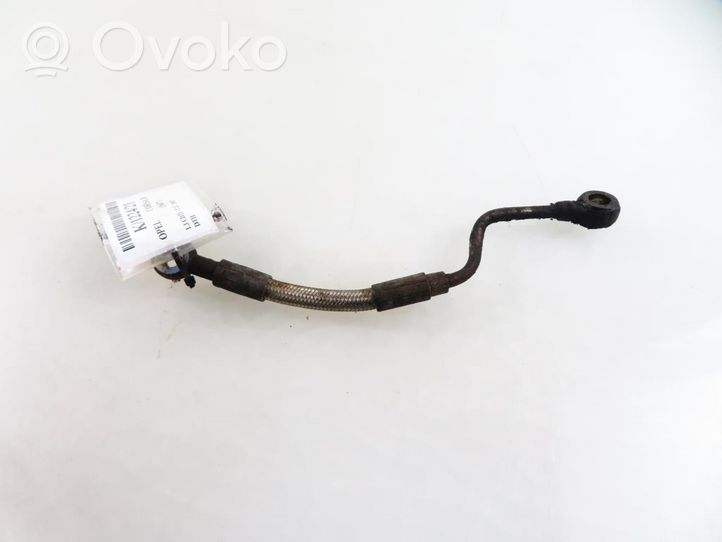 Opel Corsa D Turbo turbocharger oiling pipe/hose 