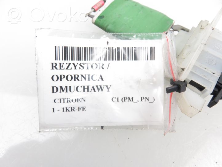 Citroen C1 Heater blower motor/fan resistor 