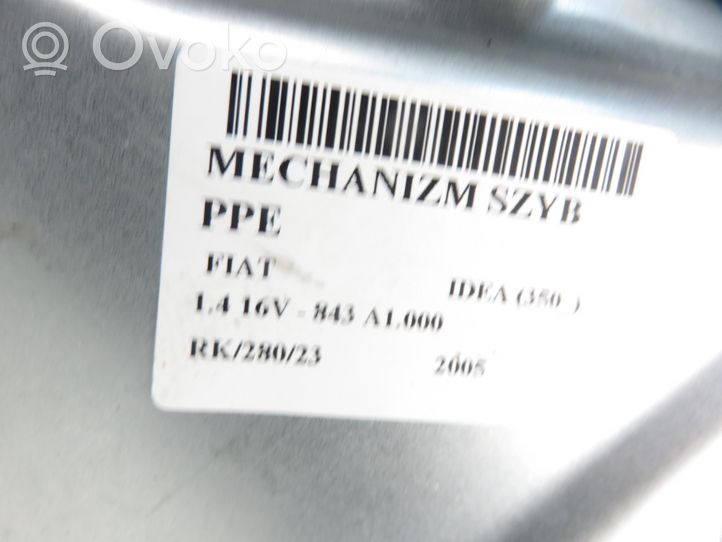 Fiat Idea Elektryczny podnośnik szyby drzwi przednich 517348710