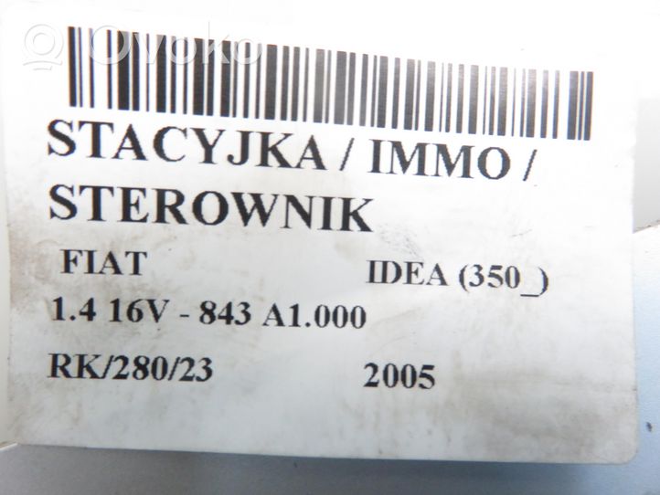 Fiat Idea Komputer / Sterownik ECU silnika 0261208206