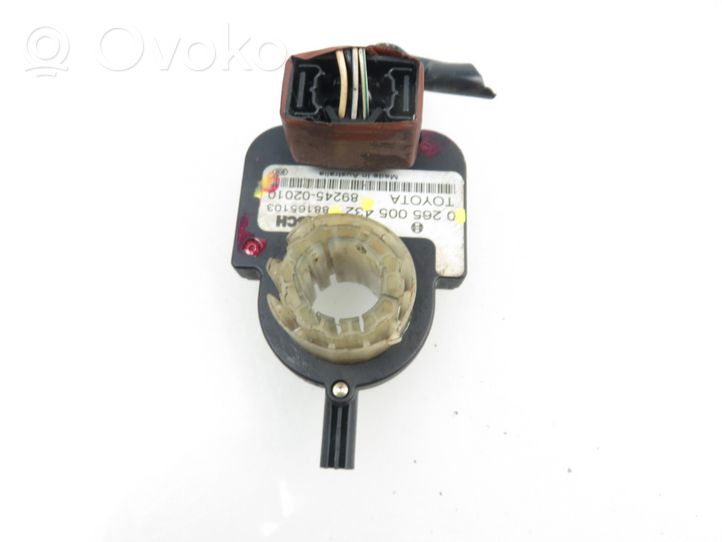 Toyota Avensis T250 Sensore angolo sterzo 8924502010