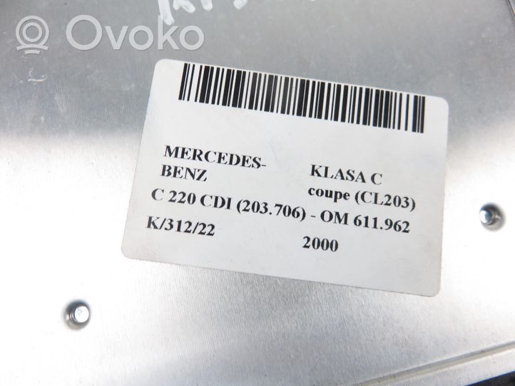 Mercedes-Benz C W203 Calculateur moteur ECU 