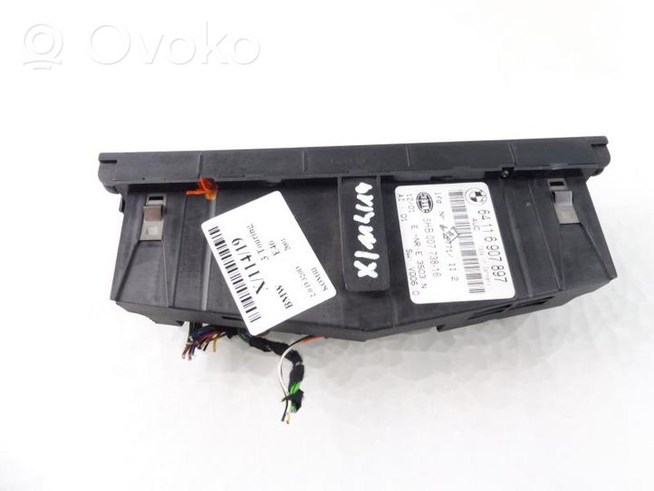 BMW 3 E46 Interruptor de control del ventilador interior 5HB00773816