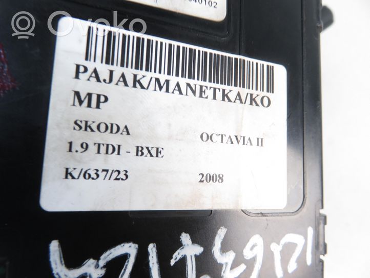 Skoda Octavia Mk2 (1Z) Commodo, commande essuie-glace/phare 1K0953549BM