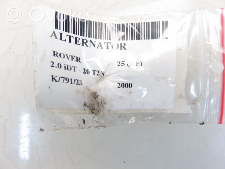 Rover 25 Alternator 