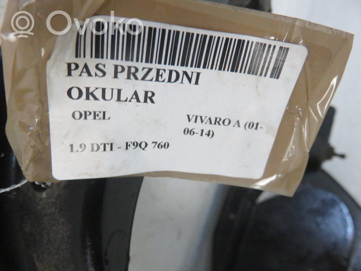 Opel Vivaro Staffa del pannello di supporto del radiatore 