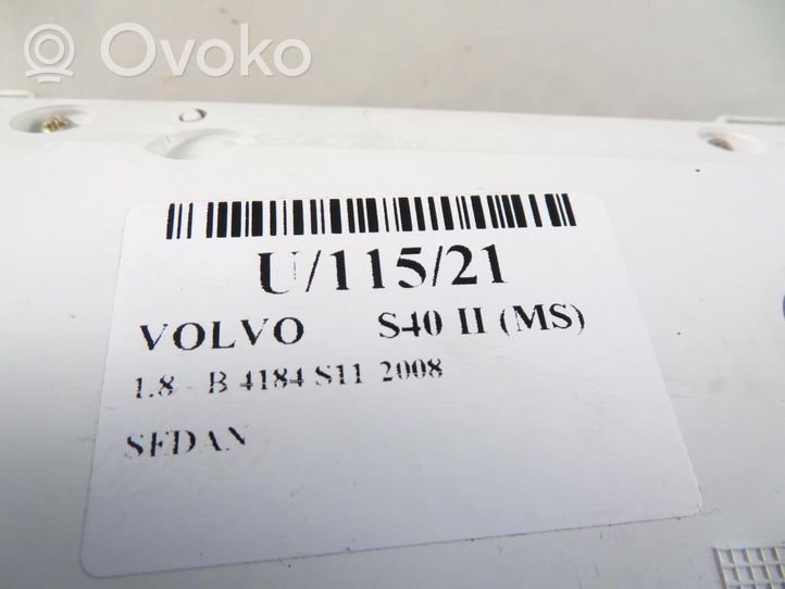 Volvo S40 Tachimetro (quadro strumenti) 