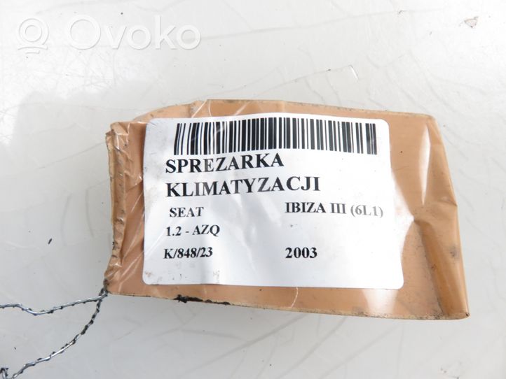 Seat Ibiza III (6L) Ilmastointilaitteen kompressorin pumppu (A/C) 