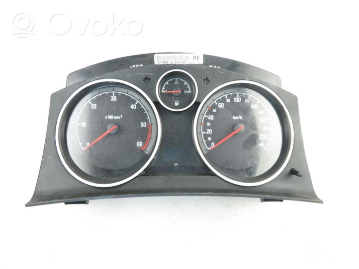 Opel Astra H Compteur de vitesse tableau de bord 