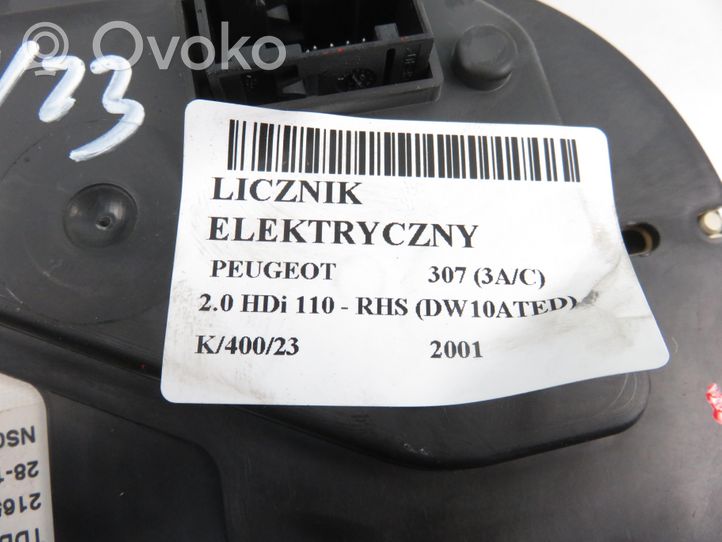 Peugeot 307 Licznik / Prędkościomierz 