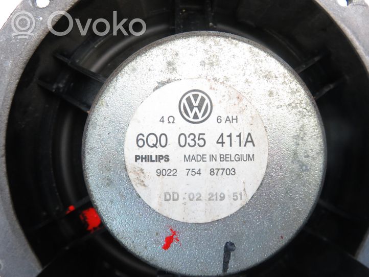 Volkswagen Polo IV 9N3 Haut-parleur de porte avant 