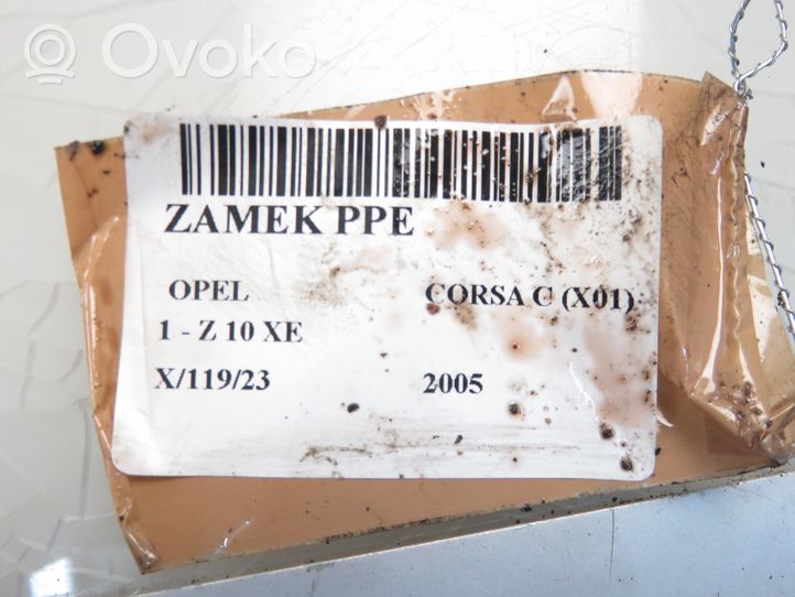 Opel Corsa C Zamek drzwi przednich 