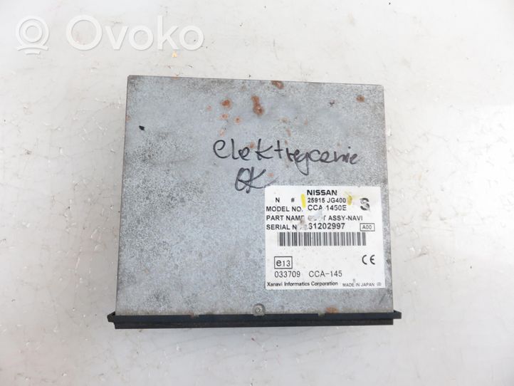 Nissan Qashqai Navigaation kartat CD/DVD 