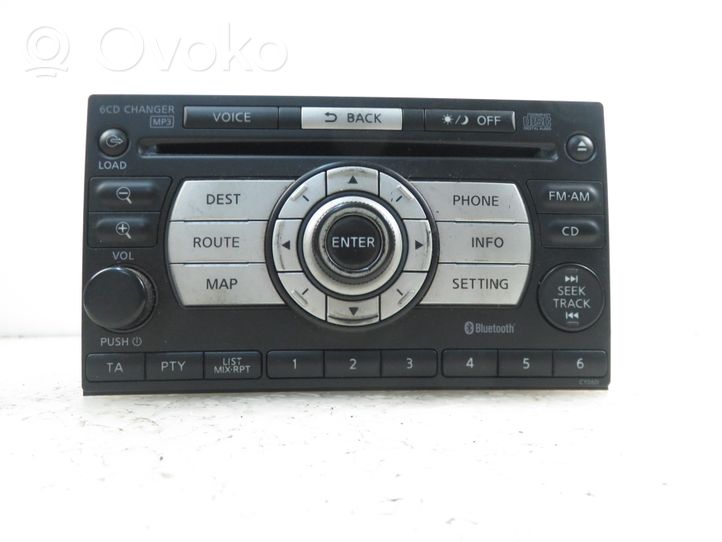 Nissan Qashqai Radio/CD/DVD/GPS-pääyksikkö 