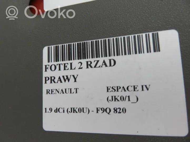 Renault Espace -  Grand espace IV Sedile posteriore 