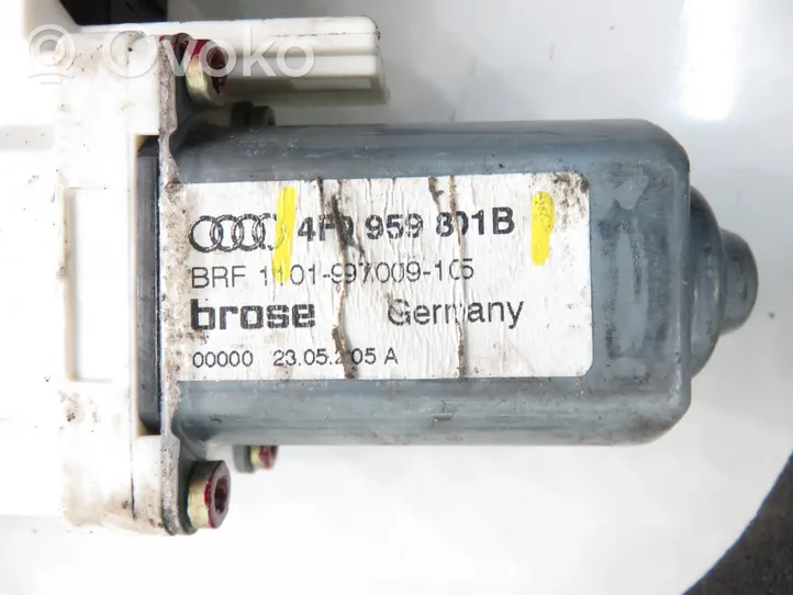 Audi A6 S6 C6 4F Elektryczny podnośnik szyby drzwi przednich 