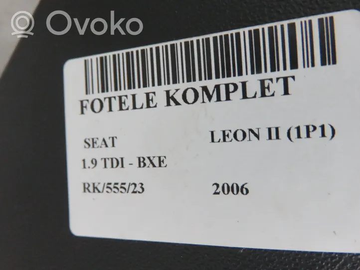 Seat Leon (1P) Asiento delantero del conductor 