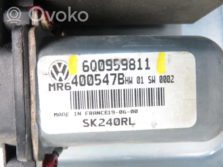 Skoda Fabia Mk1 (6Y) Elektryczny podnośnik szyby drzwi tylnych 6Q0959811