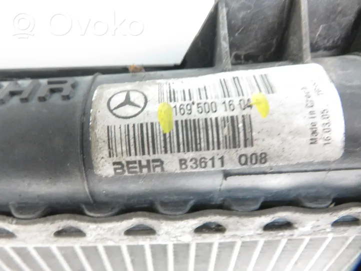 Mercedes-Benz A W169 Radiatore di raffreddamento 1695001604