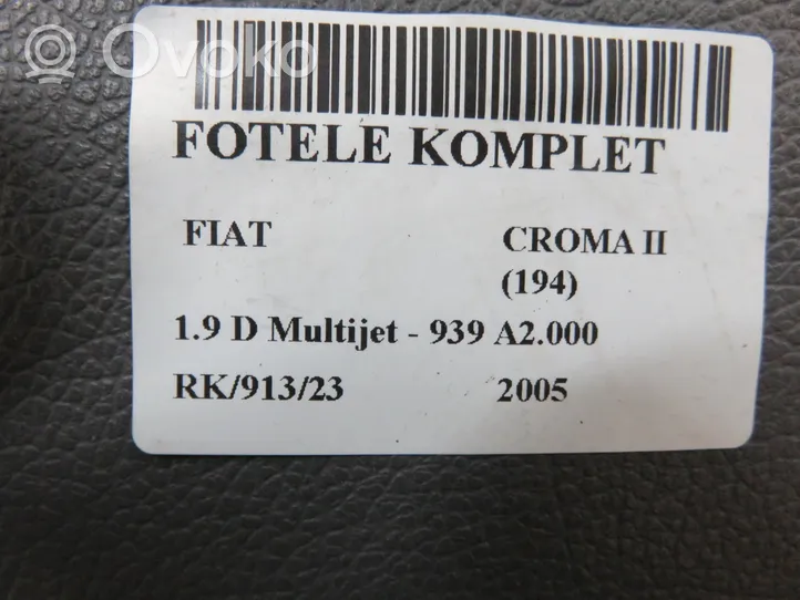 Fiat Croma Istuinsarja 