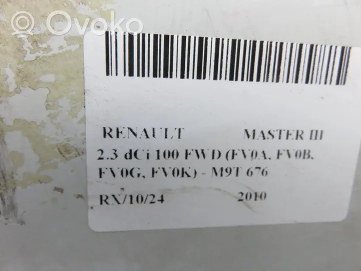 Renault Master III Balkis galinis 