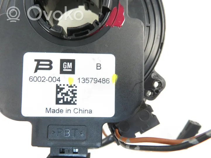 Opel Astra J Airbag slip ring squib (SRS ring) 13579486