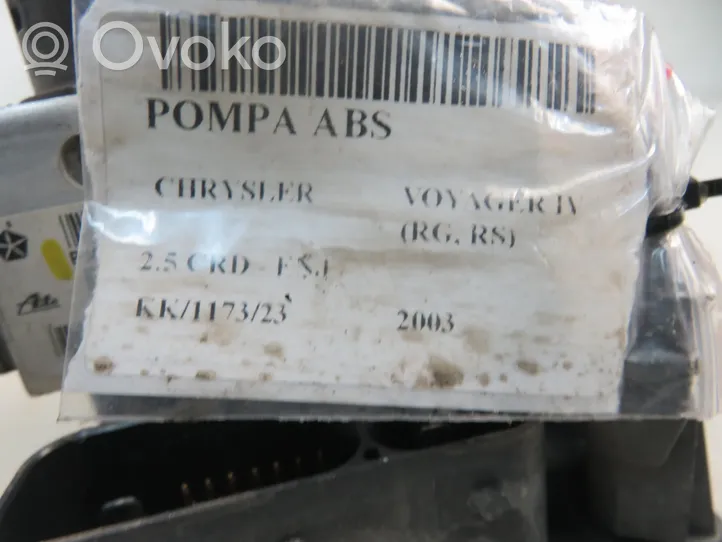 Chrysler Voyager Pompe ABS P04721427AK