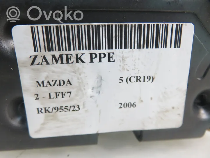 Mazda 5 Zamek drzwi przednich 