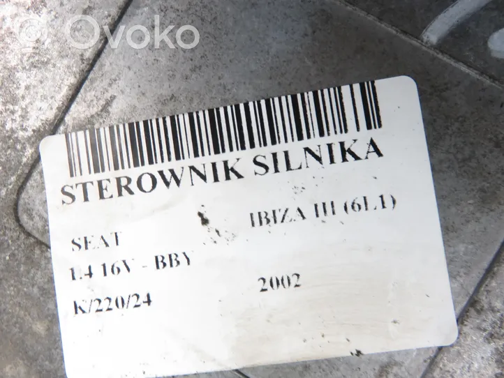 Seat Ibiza III (6L) Sterownik / Moduł ECU IAW4MVAH