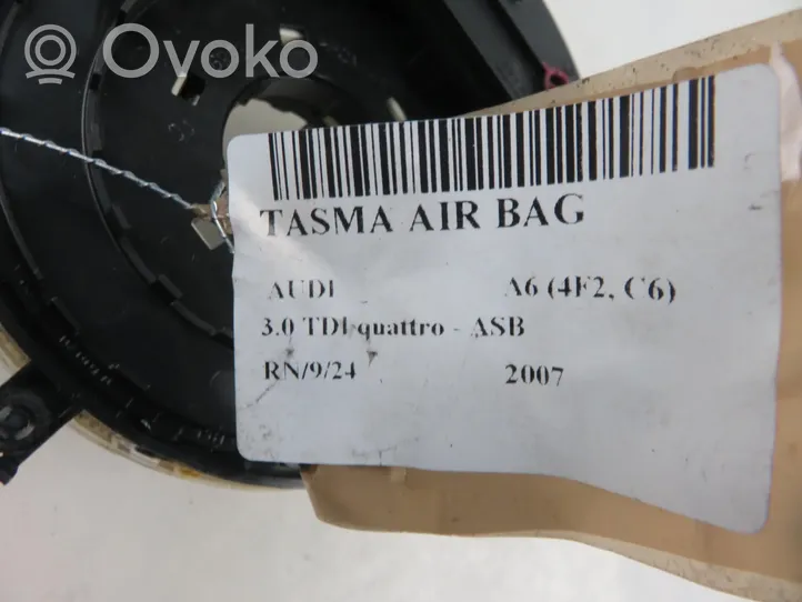 Audi A6 S6 C6 4F Taśma / Pierścień ślizgowy Airbag / SRS 