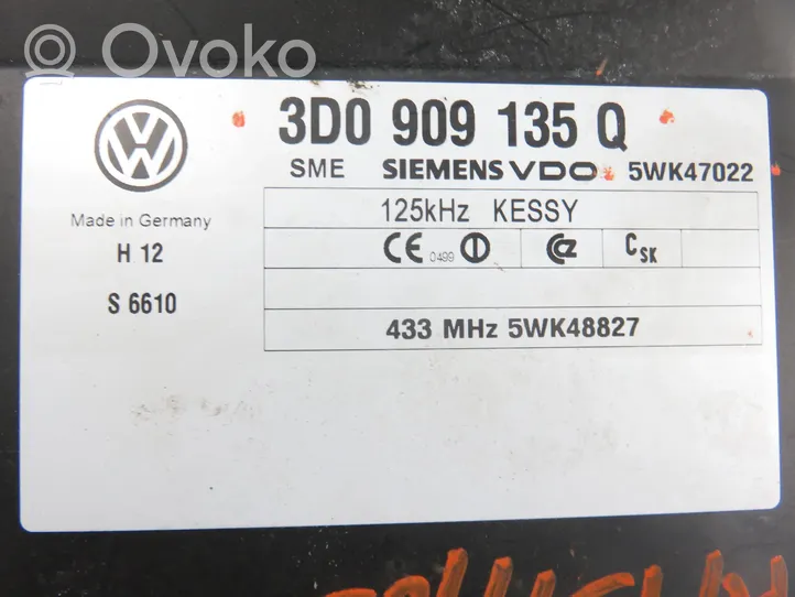 Volkswagen Touareg I Inne komputery / moduły / sterowniki 5WK47022